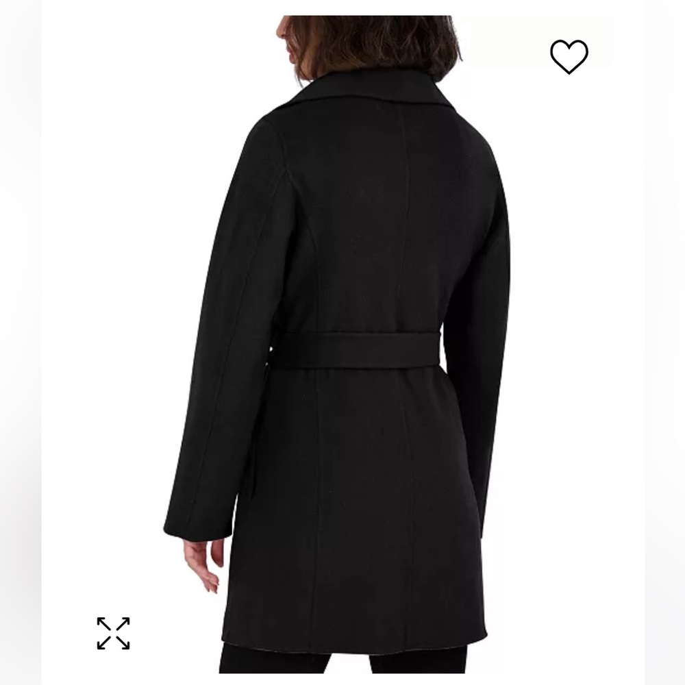 Tahari wrap coat - Picture 5 of 7